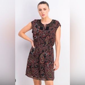 Daniel Rainn Floral Print Dress S